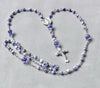 Fayes Jewelry Designs Prayer jewelry 925 Silver Rosary Cross Prayer Jewelry necklace 925 Silver Rosary Cross Prayer Jewelry necklace