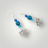 Elegant Handcrafted Dragonfly Earrings-Ocean-Inspired Jewelry
