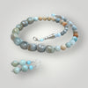 Aquamarine Necklace Set-Handcrafted in British Columbia