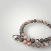 Pink Rhodonite Bead Bracelet Canadian Designs