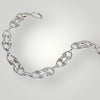 Silver 925 Metal Chainlink Handmade Unisex Bracelet