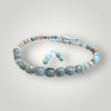 Aquamarine Necklace Set-Handcrafted in British Columbia