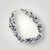 Multi-Shade Variegated Bead Six Strand Necklace