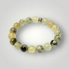 Mala Bracelets Prehnite Bead Gemstone Slipon