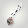 Picturesque Agate Stone Necklace Pendant-Copper Setting