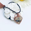 Fayes jewelry designs Agate pendant Agate pendant copper jewelry