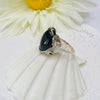 Fayes jewelry Designs Black onyx ring Silver onyx ring