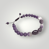 Fayes Jewelry Designs Bracelet Amethyst Slipknot Bead Bracelet Amethyst Slipknot Bead Bracelet