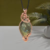 Fayes jewelry designs Labradorite pendant Labradorite stone copper setting