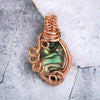 Fayes jewelry designs Pendant Abalone copper necklace pendant