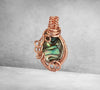 Fayes jewelry designs Pendant Abalone copper necklace pendant