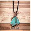 Fayes jewelry designs Pendant Turquoise howlite copper pendant