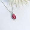 Fayes jewelry designs Rhodochrosite pendant