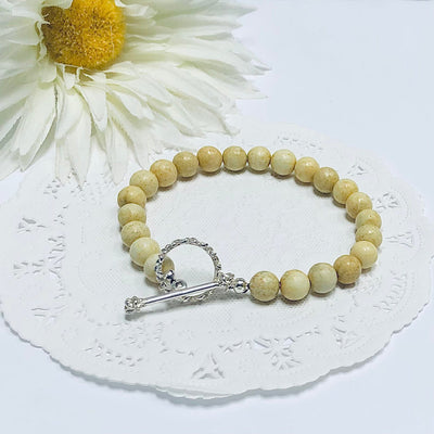 Fayes jewelry designs Yellow Jasper bracelet